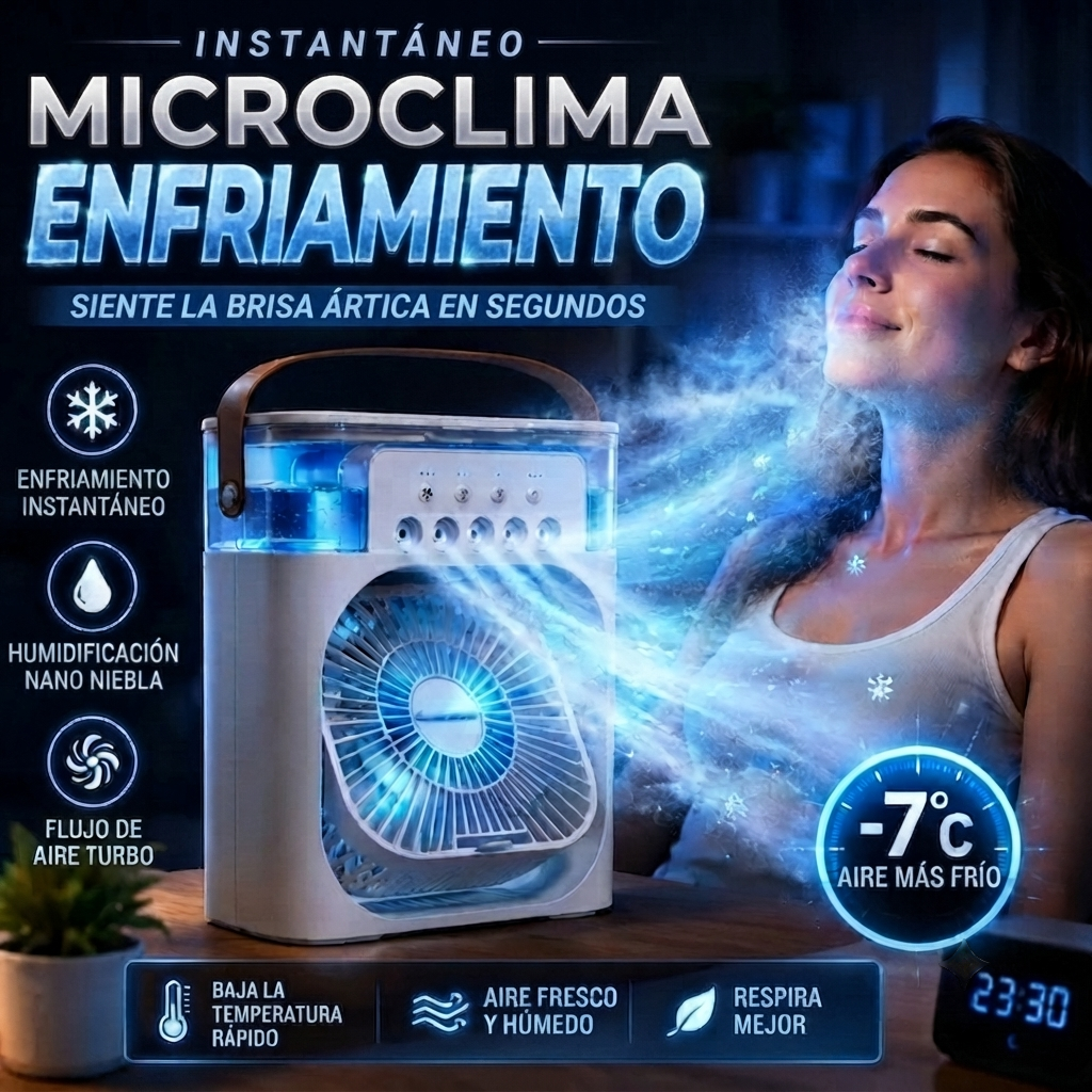 Nov Frost™ Enfriador de Aire Portátil con Nebulizador