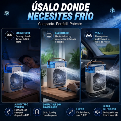 Nov Frost™ Enfriador de Aire Portátil con Nebulizador